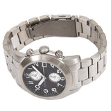 Buy Shop Marc Jacobs Larry Chronograph Black Dial Silver Steel Strap Watch for Men - MBM5050 USA Online