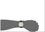 Buy Shop Marc Jacobs Fergus White Dial Black Leather Strap Watch for Men - MBM5081 USA Online