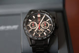 Buy Shop Tag Heuer Carrera Automatic Chronograph Black Dial Black Steel Strap Watch for Men - CBG2090.BH0661 USA Online