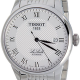Buy Shop Tissot T Classic Le Locle Automatic White Dial Silver Steel Strap Watch For Men - T41.1.483.33 USA Online