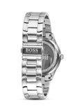 Buy Shop Hugo Boss Governer Black Dial Silver Steel Strap Watch for Men - 1513488 USA Online