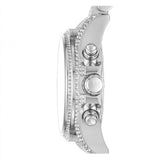 Buy Shop Michael Kors Mini Bradshaw Crystals Silver Dial Silver Steel Strap Watch For Women - MK6454 USA Online
