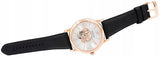 Buy Shop Emporio Armani Luigi Automatic Silver Dial Black Leather Strap Watch For Men - AR60013 USA Online