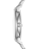 Buy Shop Marc Jacobs Roxy White Dial Silver Steel Strap Watch for Women - MJ3525 USA Online