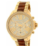Buy Shop Michael Kors Wren Gold Dial Two Tone Steel Strap Watch for Women - MK6294 USA Online