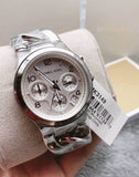 Buy Shop Michael Kors Runway Twist Silver Dial Silver Stainless Steel Strap Watch for Women - MK3149 USA Online
