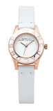 Buy Shop Marc Jacobs Blade White Dial White Leather Strap Watch for Women - MBM1179 USA Online