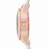 Buy Shop Marc Jacobs Mini Blade White Dial White Leather Strap Watch for Women - MBM1207 USA Online