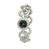 Buy Shop Marc Jacobs Amy Black Dial Silver Steel Strap Watch for Women - MBM3004 USA Online