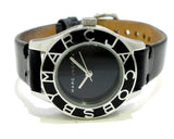 Buy Shop Marc Jacobs Blade Black Dial Black Leather Strap Watch for Women - MBM1082 USA Online