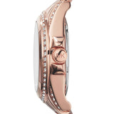 Buy Shop Michael Kors Blair Rose Gold Dial Two Tone Steel Strap Watch for Women - MK6175 USA Online