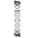 Buy Shop Guess Vanity Silver Dial Silver Steel Strap Watch for Women - W1029L1 USA Online
