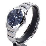 Citizen Eco Drive Blue Dial Silver Stainless Steel Watch For Men - BM7140-54L