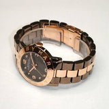 Buy Shop Marc Jacobs Amy Grey Dial Two Tone Steel Strap Watch for Women - MBM3195 USA Online