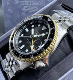Buy Shop Seiko 5 Sports GMT US Special Edition Automatic Grey Dial Silver Steel Strap Watch For Men - SSK021K1 USA Online