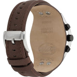 Buy Shop Fossil Coachman Chronograph White Dial Brown Leather Strap Watch for Men - CH2890 USA Online