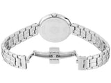 Tissot T Lady Flamingo Diamonds White Dial Silver Steel Strap Watch For Women - T094.210.11.116.01