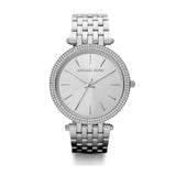 Buy Shop Michael Kors Darci Silver Dial Silver Steel Strap Watch for Women - MK3429 USA Online
