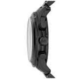 Buy Shop Michael Kors Runway Chronograph Black Dial Black Steel Strap Watch for Men - MK8157 USA Online