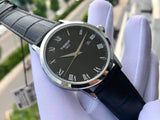 Buy Shop Tissot T Classic Dream Black Dial Black Leather Strap Watch for Men - T122.410.16.053.00 USA Online