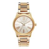 Buy Shop Michael Kors Hartman Rose Gold Dial Rose Gold Steel Strap Watch For Women - MK3491 USA Online