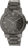 Buy Shop Burberry The City Black Dial Black Steel Strap Watch for Men - BU9902 USA Online