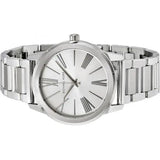 Buy Shop Michael Kors Hartman Quartz Silver Dial Silver Steel Strap Watch For Women - MK3489 USA Online