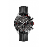 Buy Shop Tag Heuer Carrera Porsche Chronograph Special Edition Black Dial Black Leather Strap Watch for Men - CBN2A1F.FC6492 USA Online