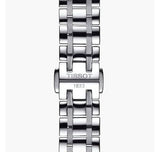 Buy Shop Tissot Chemin Des Tourelles Powermatic 80 Lady Blue Dial Silver Steel Strap Watch For Women - T099.207.11.048.00 USA Online