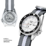 Buy Shop Seiko 5 Sports x Peanuts Surfboard Snoopy Limited Edition White Dial Two Tone NATO Strap Watch For Men - SRPK25K1 USA Online