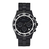 Buy Shop Marc Jacobs Blade Chronograph Black Dial Black Steel Strap Watch for Women - MBM3083 USA Online