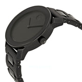 Buy Shop Movado Bold Black Dial Black Steel Strap Watch For Men - 3600047 USA Online
