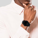 Buy Shop Movado Bold Black Dial Black Steel Strap Watch For Men - 3600047 USA Online