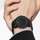 Buy Shop Movado Bold TR90 Black Dial Black Steel Strap Watch for Men - 3600099 USA Online