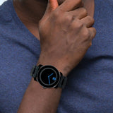 Buy Shop Movado Bold TR90 Black Dial Black Steel Strap Watch for Men - 3600099 USA Online