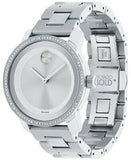 Buy Shop Movado Bold Diamonds Silver Dial Silver Steel Strap Watch for Women - 3600149 USA Online