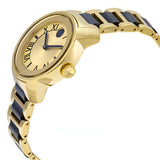 Buy Shop Movado Bold Yellow Gold Dial Two Tone Steel Strap Watch for Women - 3600355 USA Online