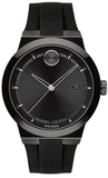 Buy Shop Movado Bold Fusion Black Dial Black Rubber Strap Watch for Men - 3600621 USA Online