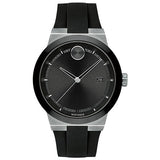 Buy Shop Movado Bold Fusion Black Dial Black Silicone Strap Watch for Men - 3600624 USA Online