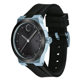 Buy Shop Movado Bold Fusion Black Dial Black Rubber Strap Watch for Men - 3600626 USA Online