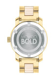 Buy Shop Movado Bold Beige Dial Two Tone Steel Strap Watch For Women - 3600640 USA Online