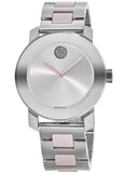 Buy Shop Movado Bold Silver Dial Two Tone Steel Strap Watch for Women - 3600702 USA Online