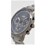 Buy Shop Guess Hendrix Chronograph Gunmetal Dial Gunmetal Steel Strap Watch for Men - W1309G3 USA Online