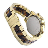 Buy Shop Michael Kors Ritz Gold Dial Two Tone Steel Strap Watch for Women - MK6322 USA Online