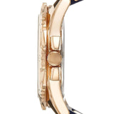 Buy Shop Guess Interpid White & Rose Gold Dial Blue Silicone Strap Watch For Women - W0325L8 USA Online