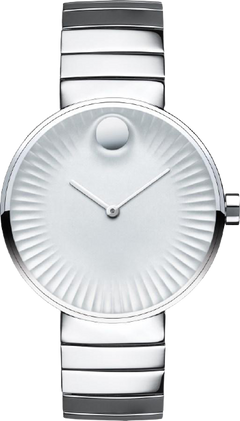 Buy Shop Movado Edge Silver Dial Silver Steel Strap Watch for Women - 3680012 USA Online