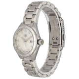 Tag Heuer Formula 1 Diamonds Mother Of Pearl White Dial Silver Steel Strap Watch for Women - WBJ1419.BA0664