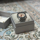 Buy Shop Seiko 5 Sports GMT Thong Sia Limited Edition Brown Dial Silver Steel Strap Watch for Men - SSK043K1 USA Online