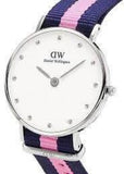 Buy Shop Daniel Wellington Classy Winchester White Dial Two Tone NATO Strap Watch For Women - DW00100073 USA Online