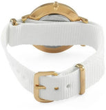 Buy Shop Daniel Wellington Classic Petite Dover Black Dial White NATO Strap Watch For Women - DW00100314 USA Online